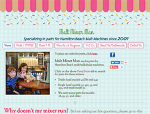 Tablet Screenshot of maltmixerman.com